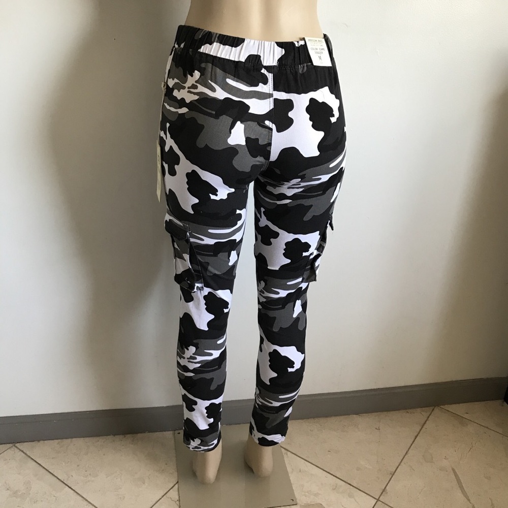Grey Camo Joggers - Picture 4 of 4